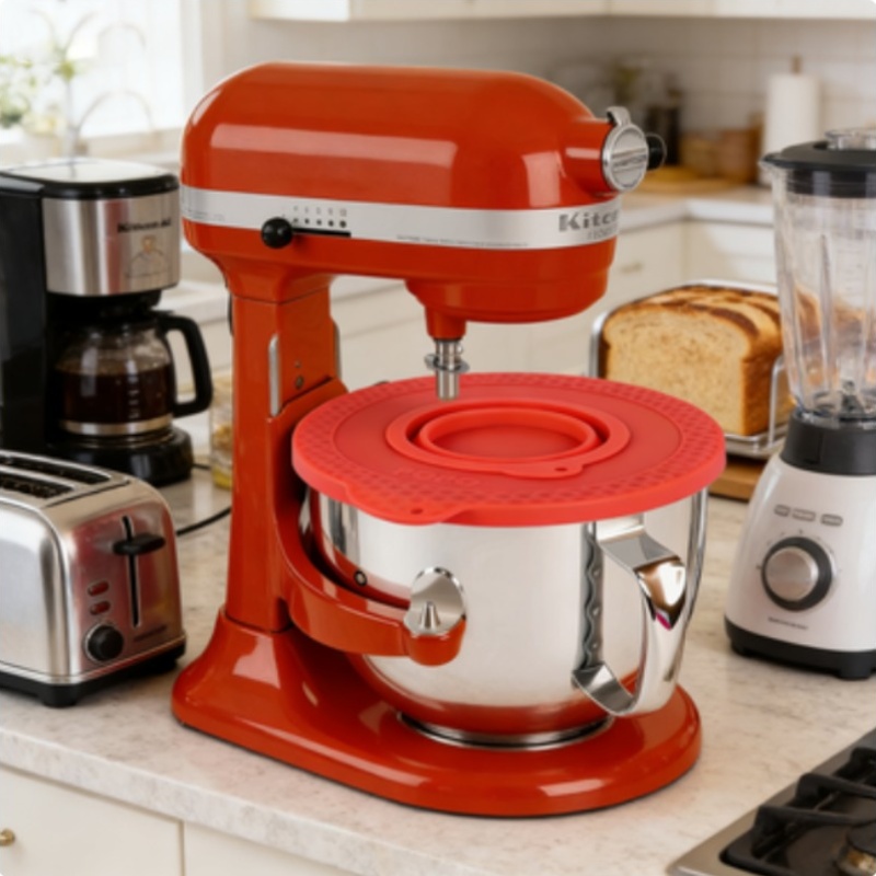 Kitchen Appliances Kitchenaid - Silicone Mixer Bowl Cover Compatible with