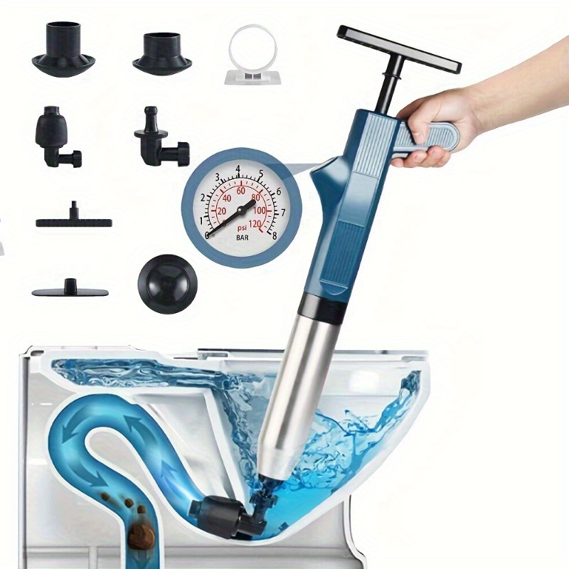 Kitchen Appliances And Utensils - Pipeline Cleaning Tools Set High-pressure Plunger