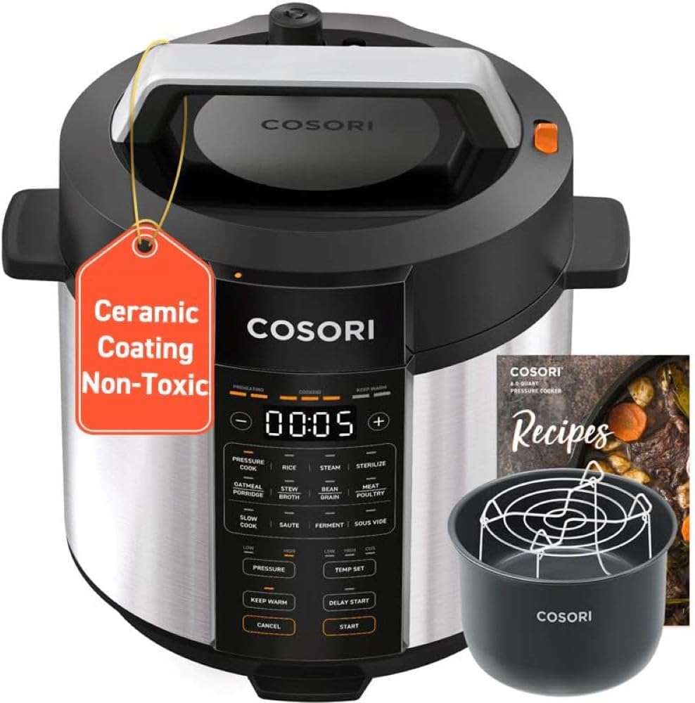 Instant Pot Pressure Cooker - Pressure Cooker 6 qt, 9-in-1 Instant