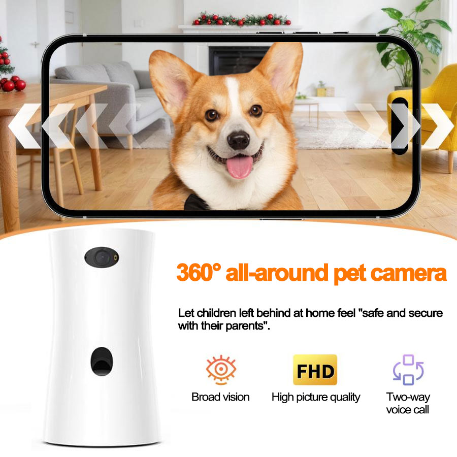 Kitchen Appliances Video - Smart 1080p Small Dog Camera with