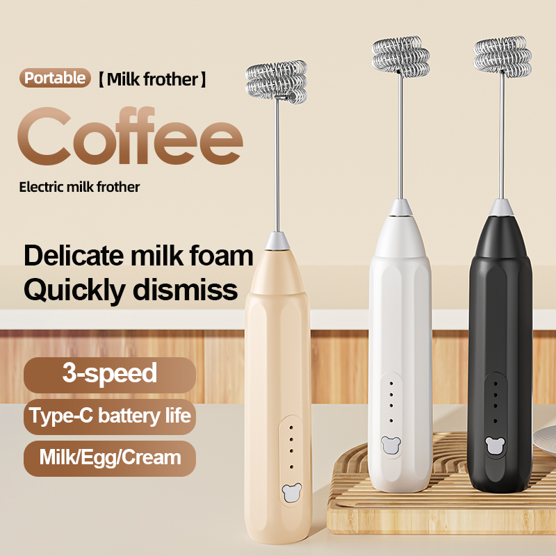 Kitchen Appliances Integrated - USB Rechargeable Electric Handheld Egg Beater,