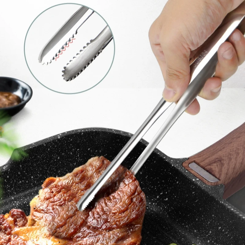 2Pcs Kitchen Tongs Stainless S - Kitchen Appliances And Utensils avaliação e preço
