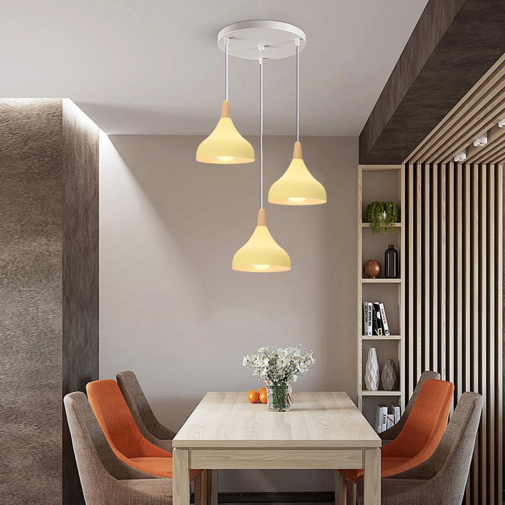 Nordic Wood LED Pendant Lights - Kitchen Appliances In White avaliação e preço
