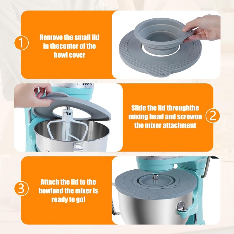 Silicone Mixer Bowl Cover Comp - Kitchen Appliances Kitchenaid avaliação e preço