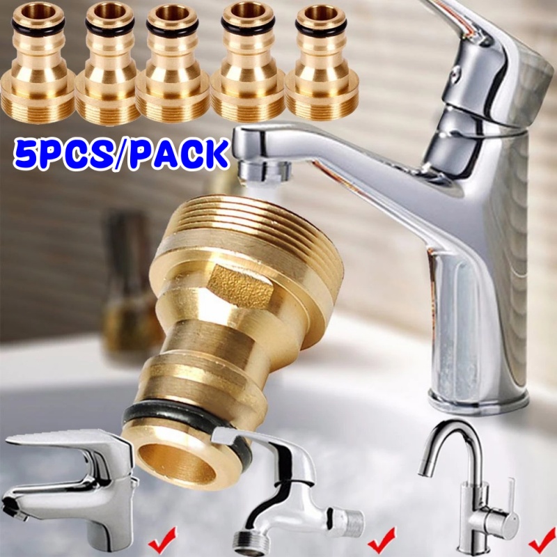 1/ 5PCS Universal Brass Tap Ki - Kitchen Appliances Integrated avaliação e preço