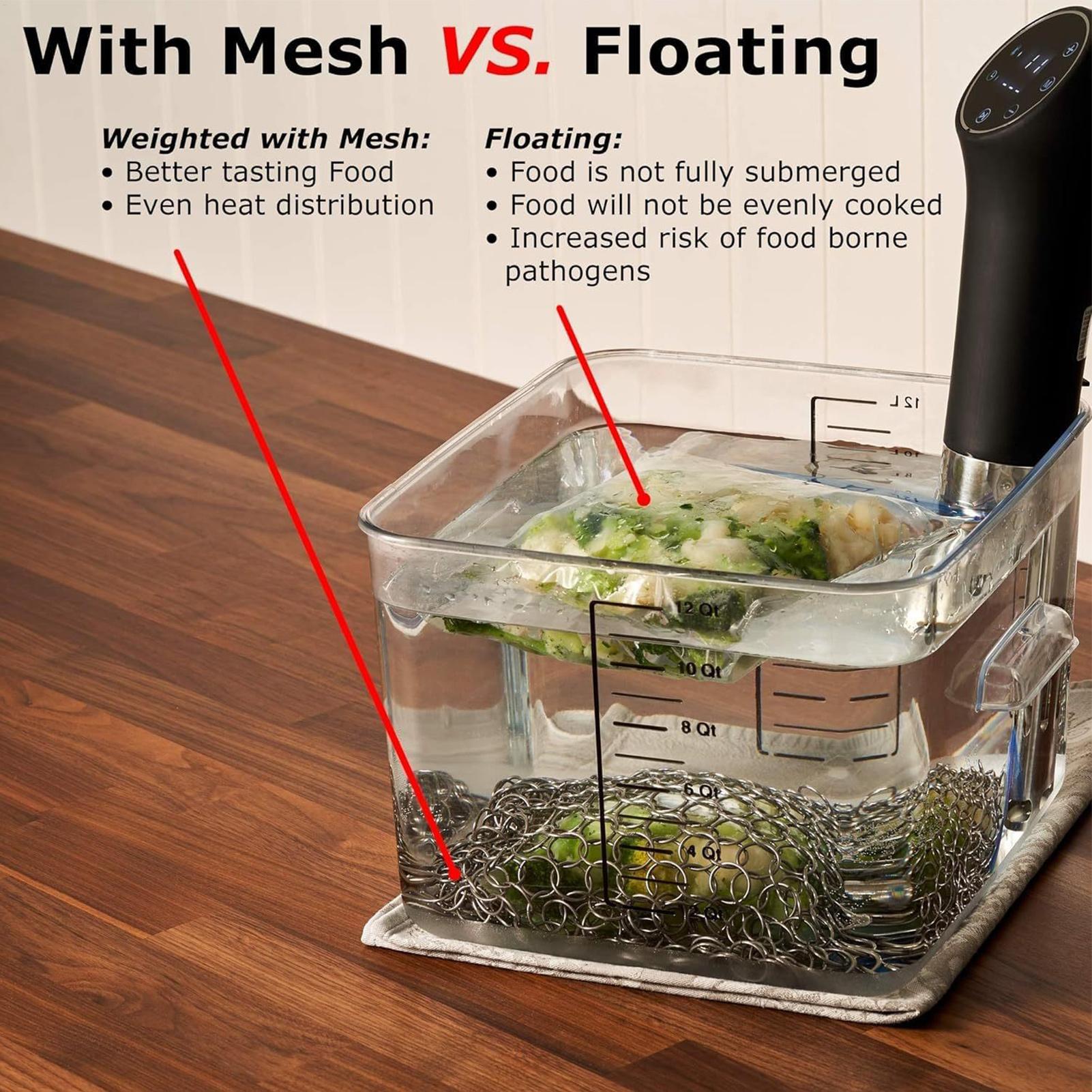Sous Vide Sinker Weight Food S - Sous Vide Immersion avaliação e preço