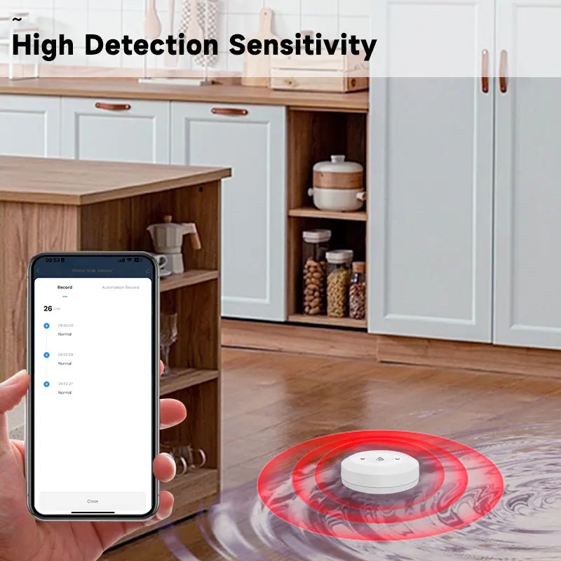 Zigbee 3.0 Water Leak Flood De - Kitchen Appliances Video avaliação e preço