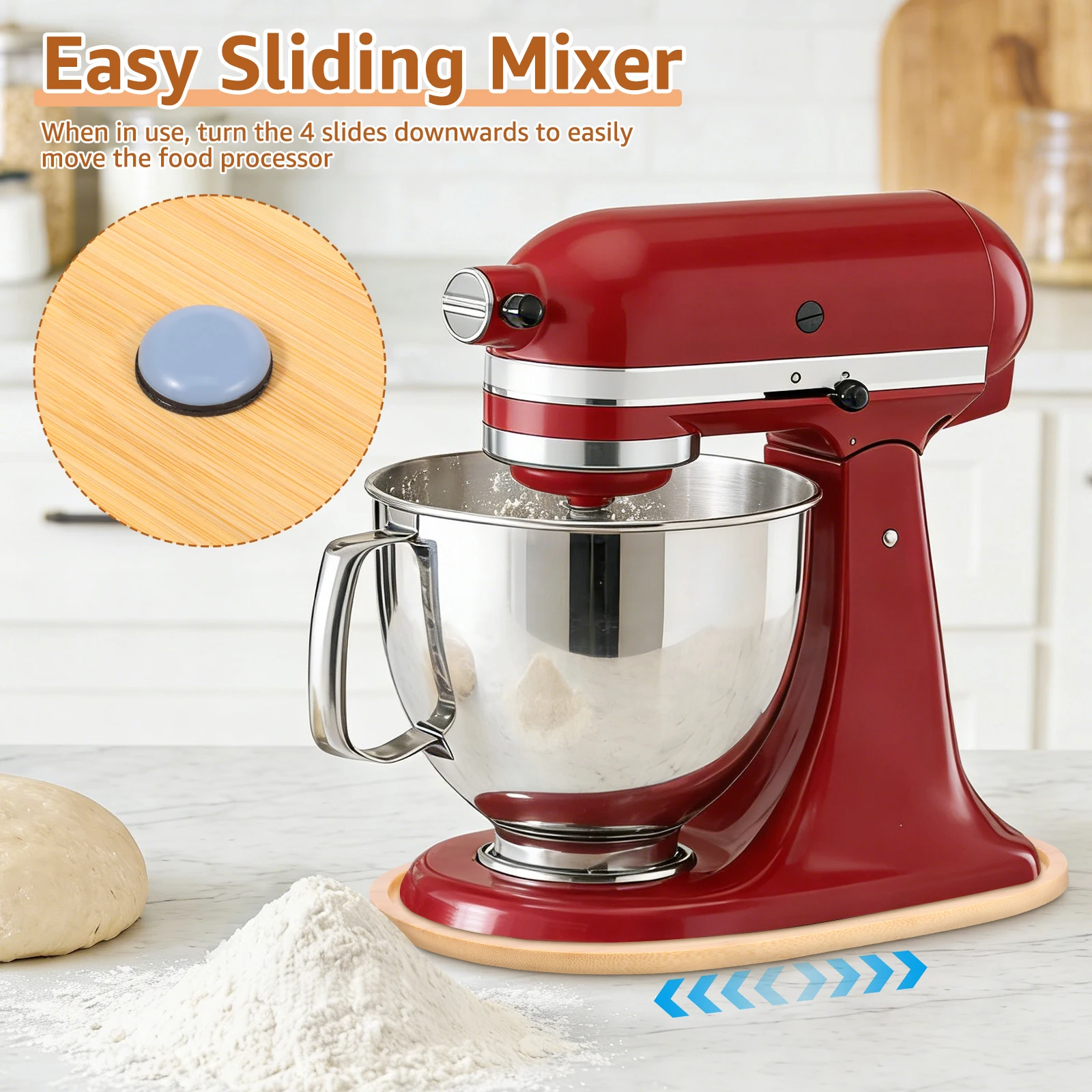 Bamboo Mixer Slider for Kitche - Kitchen Appliances Kitchenaid avaliação e preço