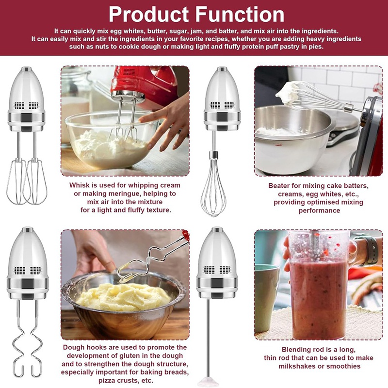 Hand Mixer Attachments Beater, - Kitchen Appliances Kitchenaid avaliação e preço