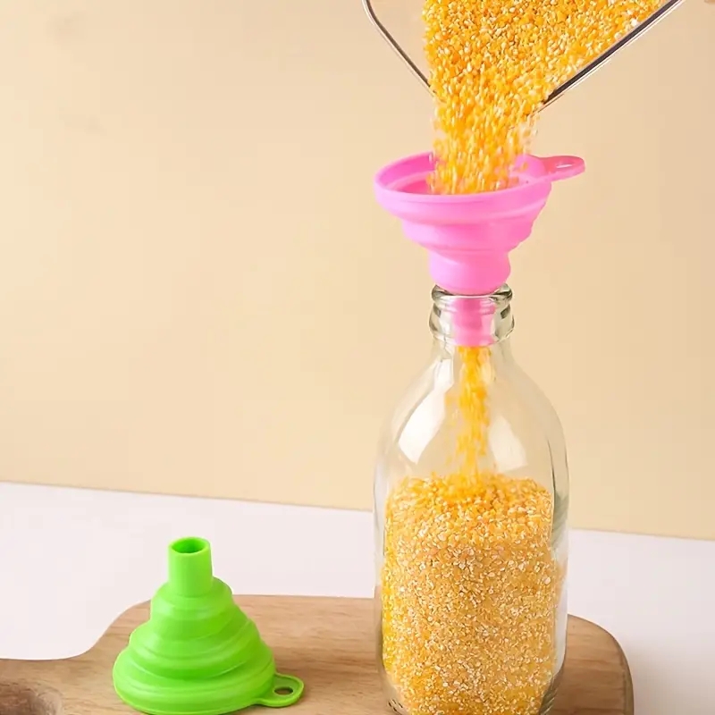 Silicone Folding Funnel Multif - Kitchen Appliances And Utensils avaliação e preço