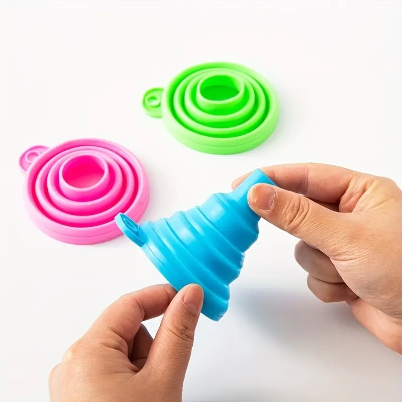 Silicone Folding Funnel Multif - Kitchen Appliances And Utensils avaliação e preço