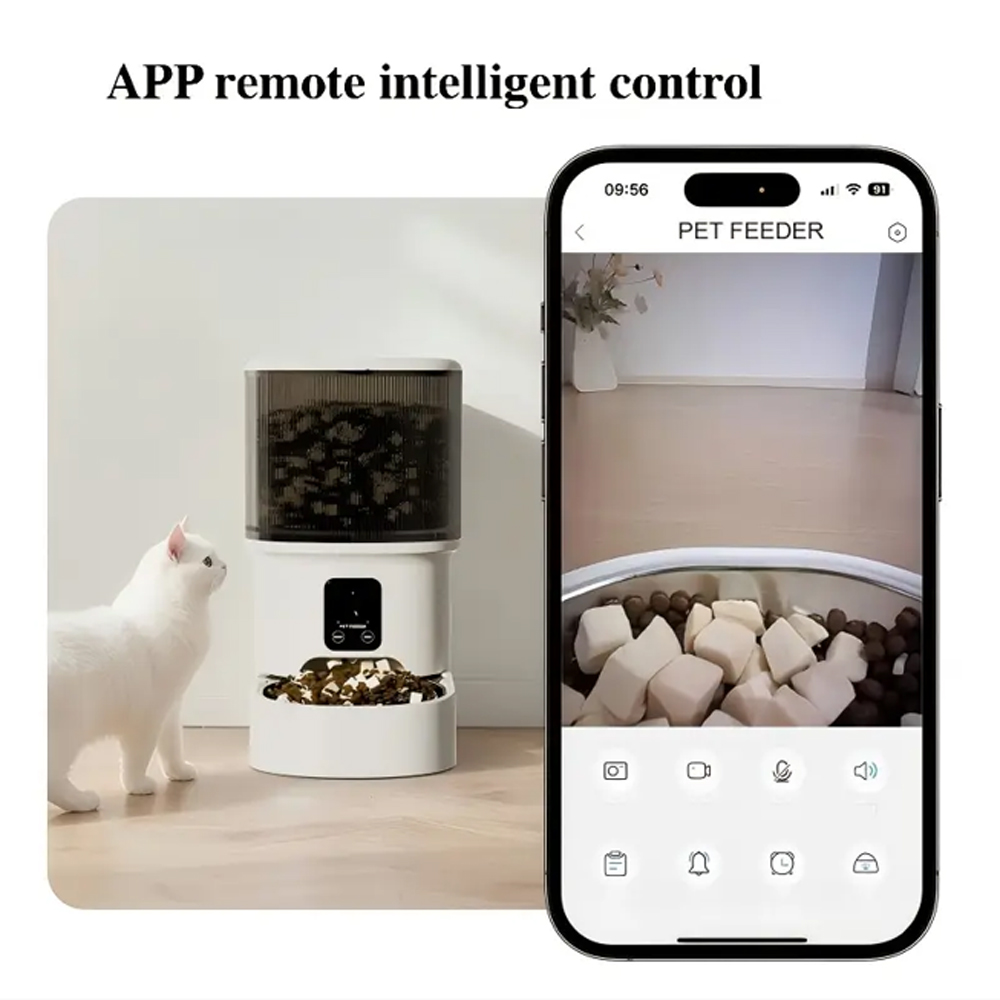 4L large capacity cat feeder,  - Kitchen Appliances Video avaliação e preço