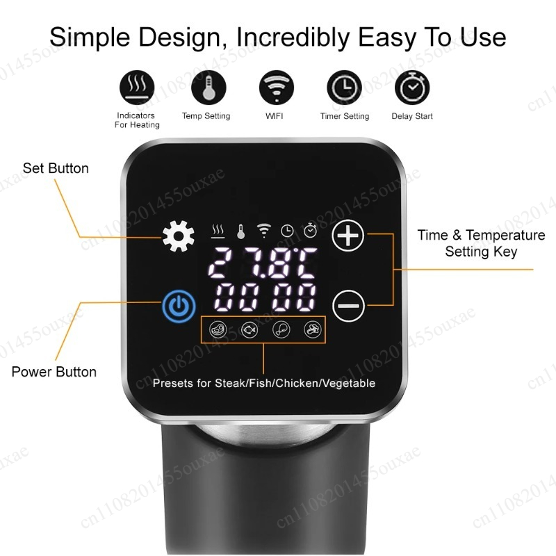 WiFi Sous Vide Machine 1300W I - Sous Vide Immersion avaliação e preço