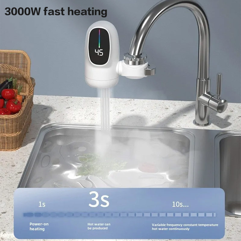 TINSOL 3000W Instant Hot Fauce - Kitchen Appliances And Utensils avaliação e preço