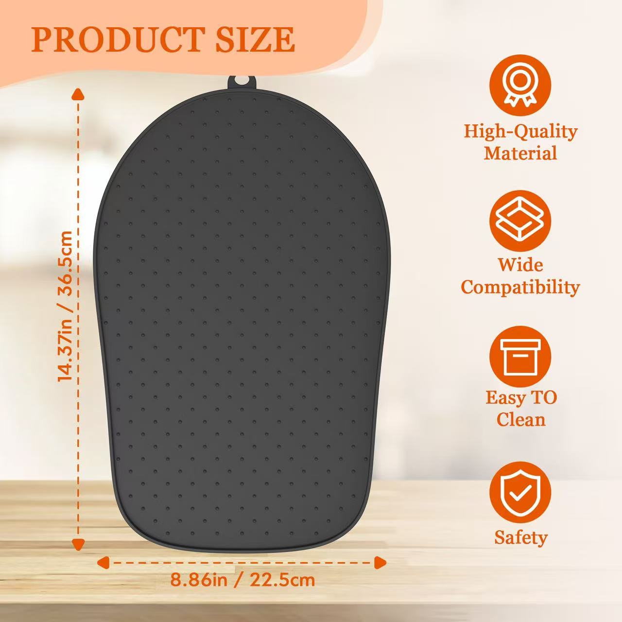 Silicone Sliding Mat for Kitch - Kitchen Appliances Kitchenaid avaliação e preço