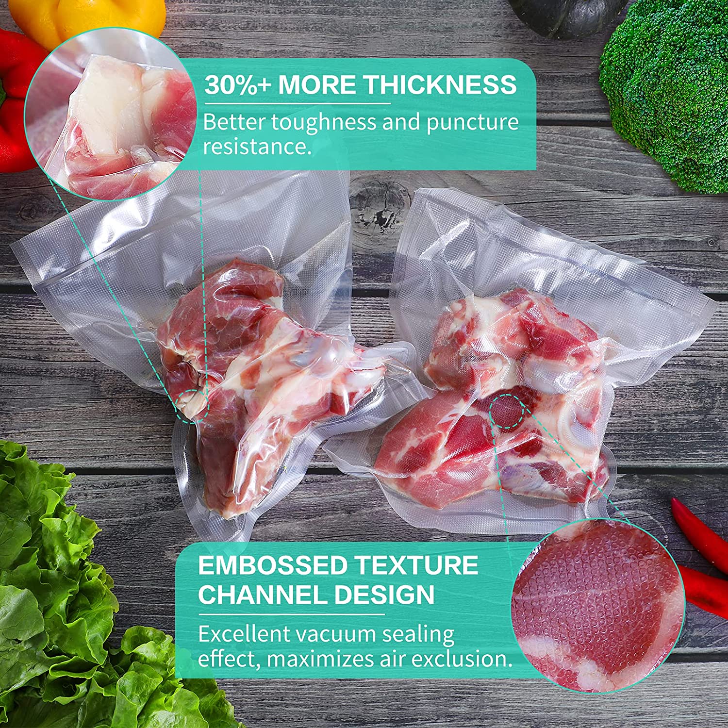 Kitchen Bags For Vacuum Food V - Sous Vide Immersion avaliação e preço