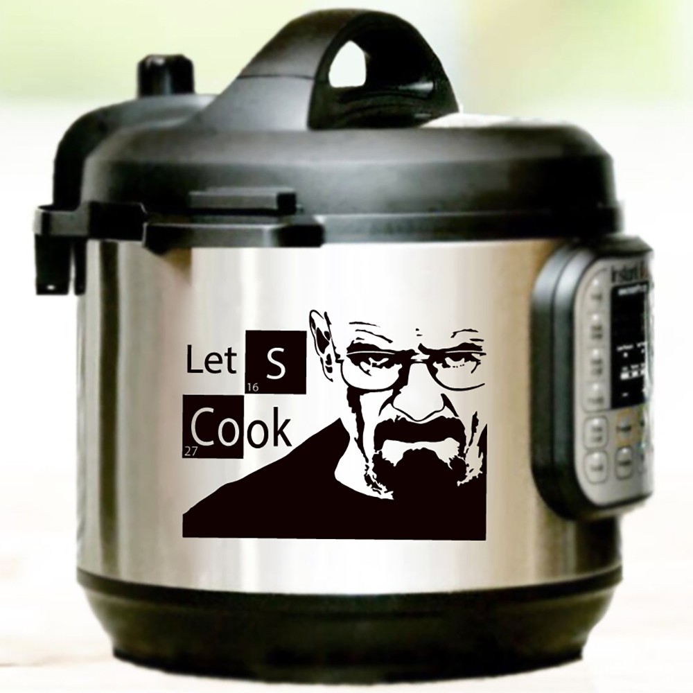 Instant Pot Vinyl Sticker,  Ki - Instant Pot Pressure Cooker avaliação e preço