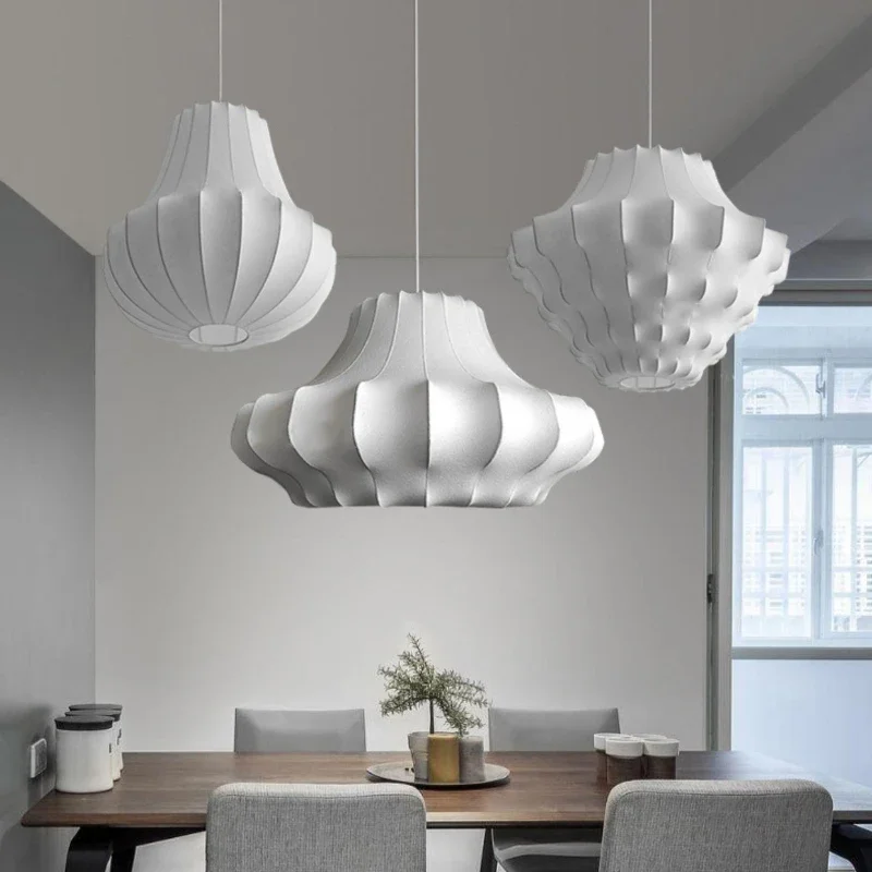 Nordic cloth lamp Simplicity L - Kitchen Appliances In White avaliação e preço