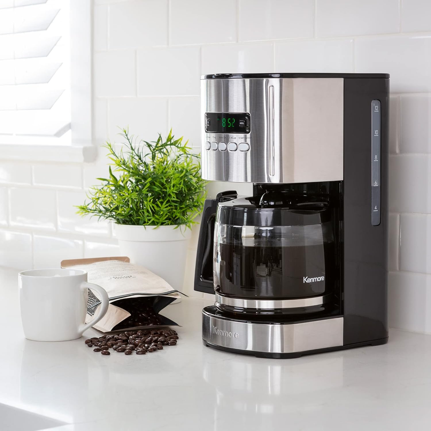 12 Cup Programmable Coffee Mak - Kitchen Appliances In avaliação e preço