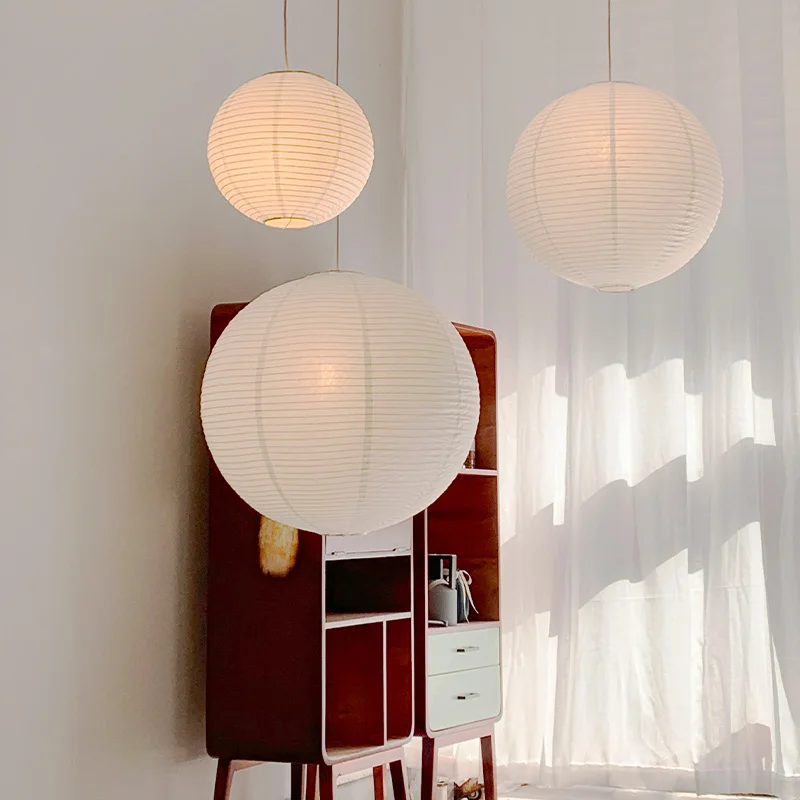 Japanese pendant lights Vintag - Kitchen Appliances In White avaliação e preço