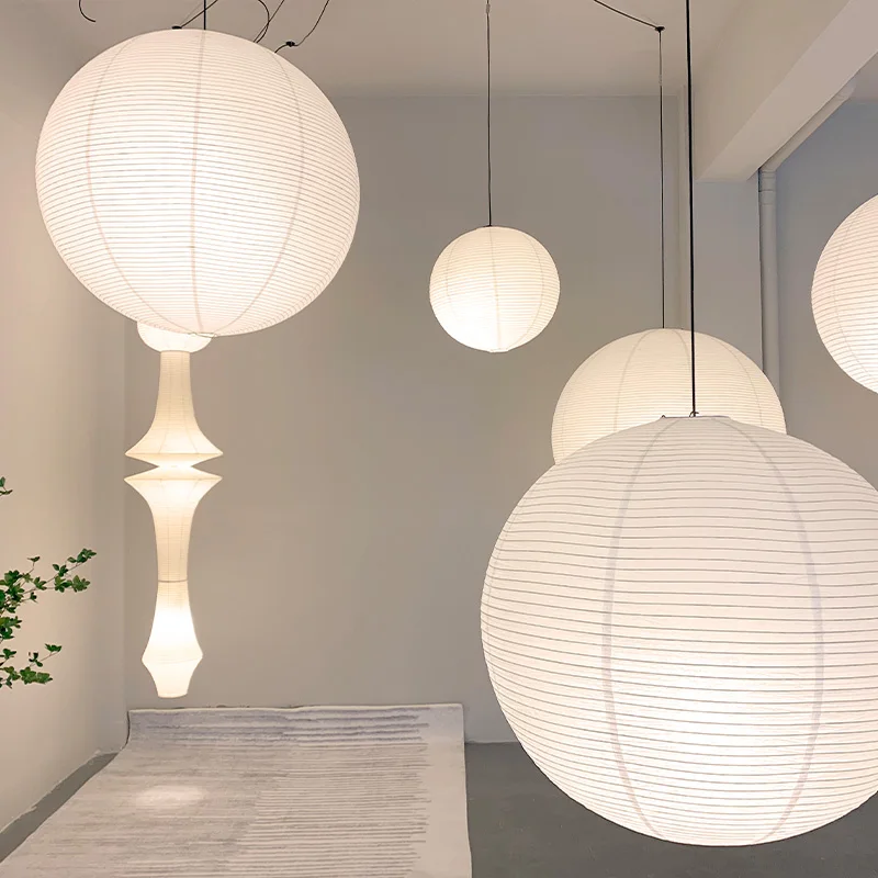 Japanese pendant lights Vintag - Kitchen Appliances In White avaliação e preço