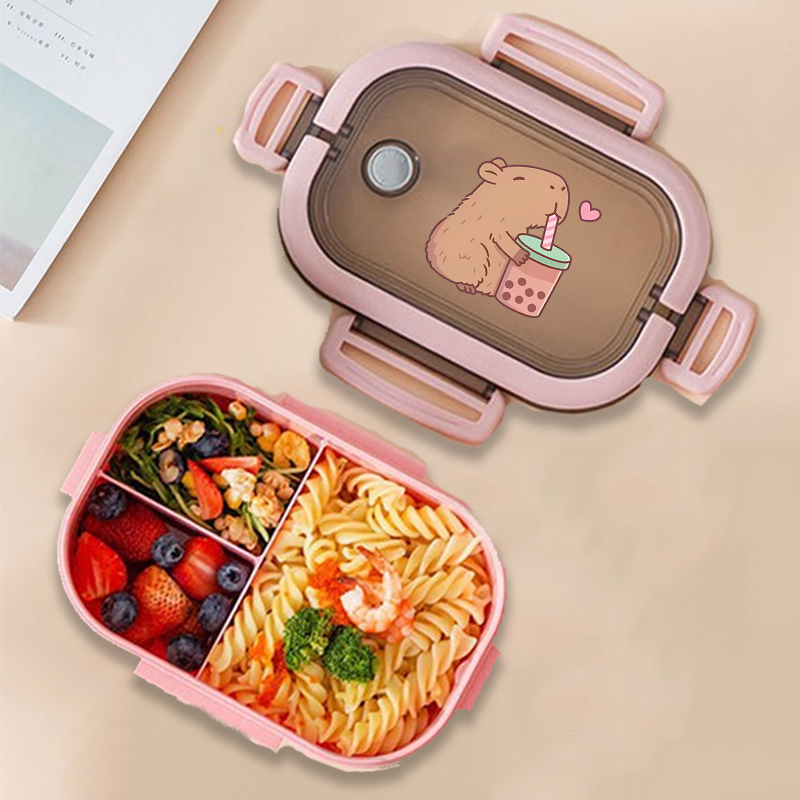 Capybara Bento Lunch Box Anime - Kitchen Appliances Store avaliação e preço