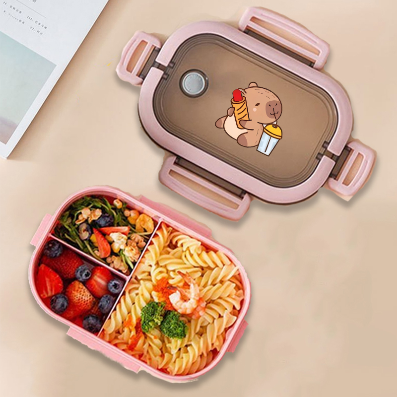 Capybara Bento Lunch Box Anime - Kitchen Appliances Store avaliação e preço