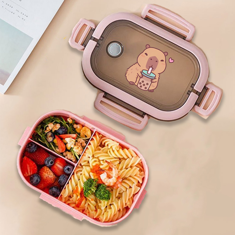 Capybara Bento Lunch Box Anime - Kitchen Appliances Store avaliação e preço
