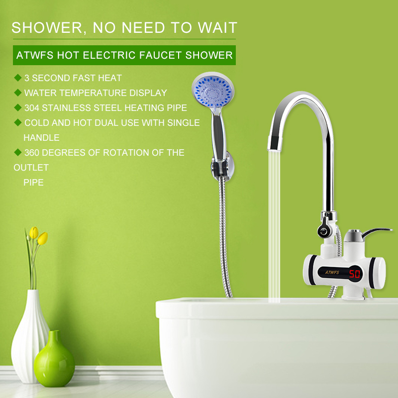 ATWFS 3000W Tankless Water Hea - Kitchen Appliances And Utensils avaliação e preço
