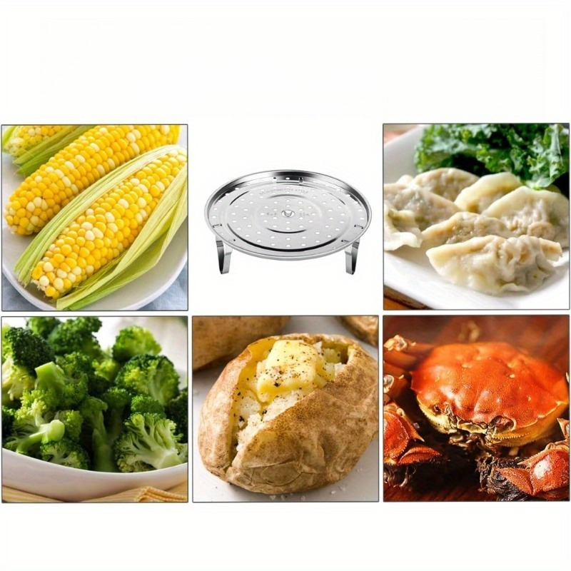 Premium Stainless Steel Steame - Instant Pot Pressure Cooker avaliação e preço