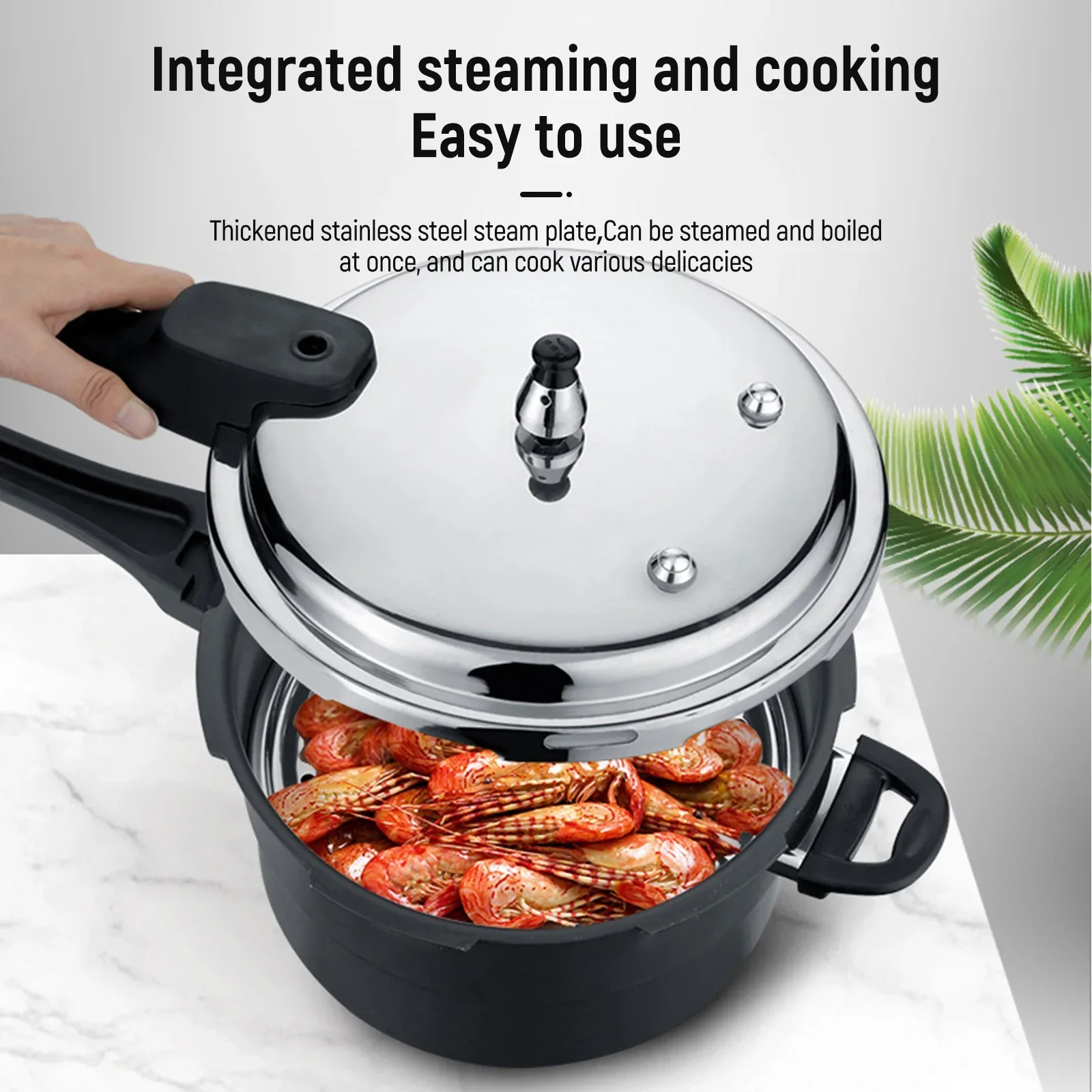 4L-10L Ultra-Durable Stainless - Instant Pot Pressure Cooker avaliação e preço