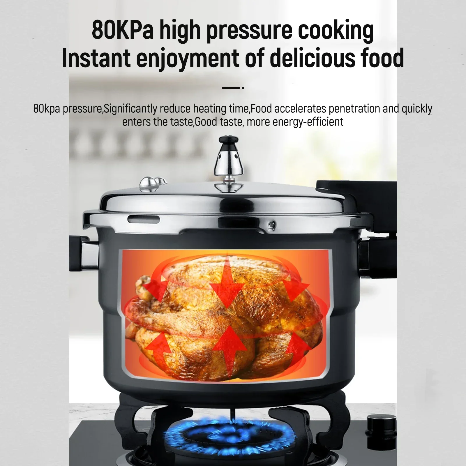 4L-10L Ultra-Durable Stainless - Instant Pot Pressure Cooker avaliação e preço