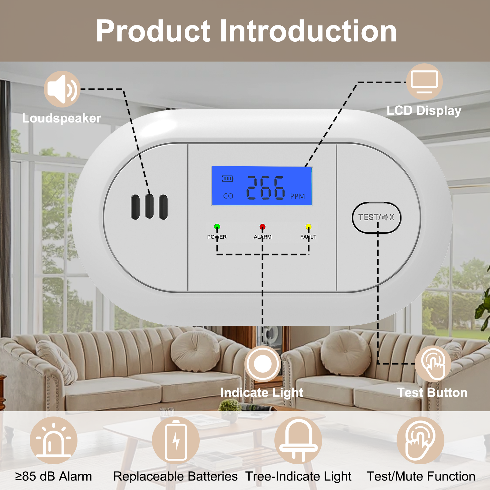 LCD Display Carbon Monoxide Al - Kitchen Appliances Video avaliação e preço