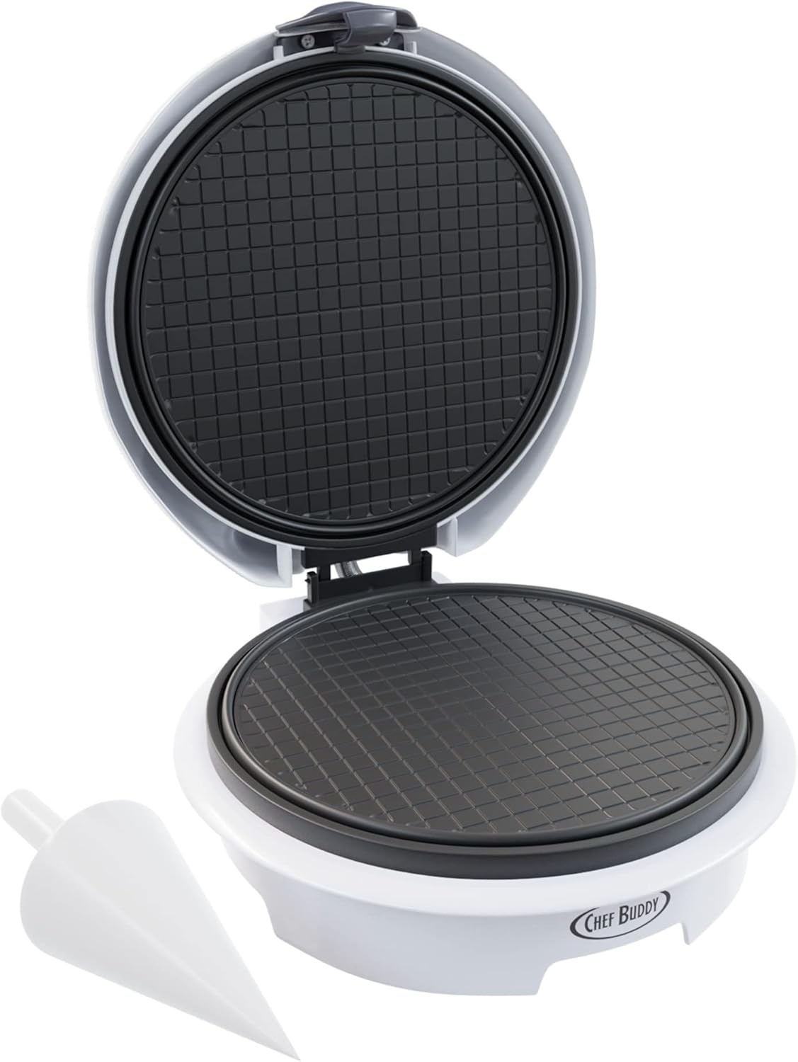 Electric Waffle Cone Maker wit - Kitchen Appliances In White avaliação e preço