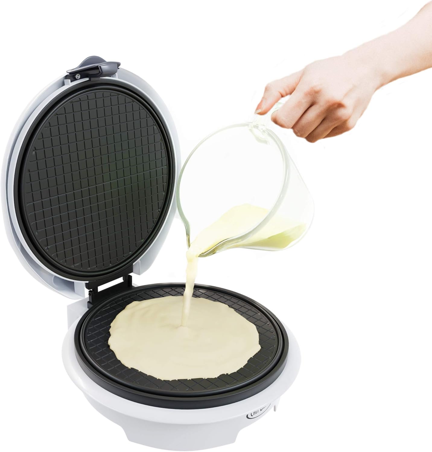 Electric Waffle Cone Maker wit - Kitchen Appliances In White avaliação e preço