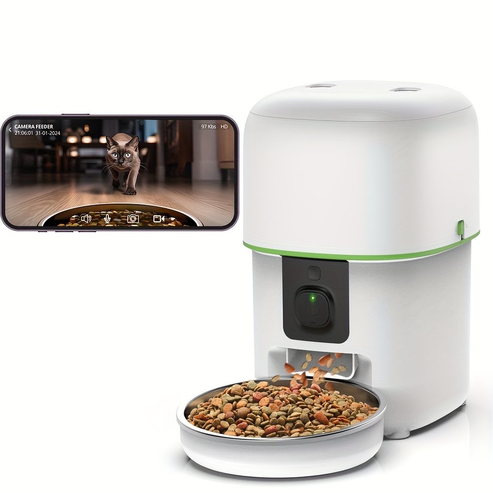 2L 5G Camera Pet Feeder Automa - Kitchen Appliances Video avaliação e preço