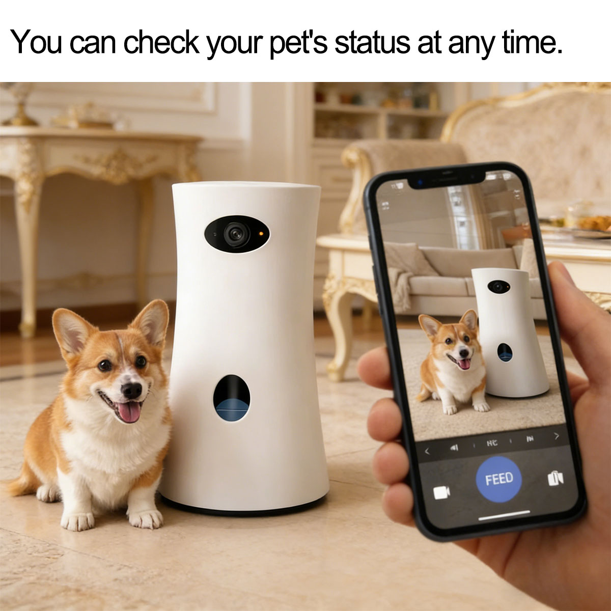 Smart 1080p Small Dog Camera w - Kitchen Appliances Video avaliação e preço