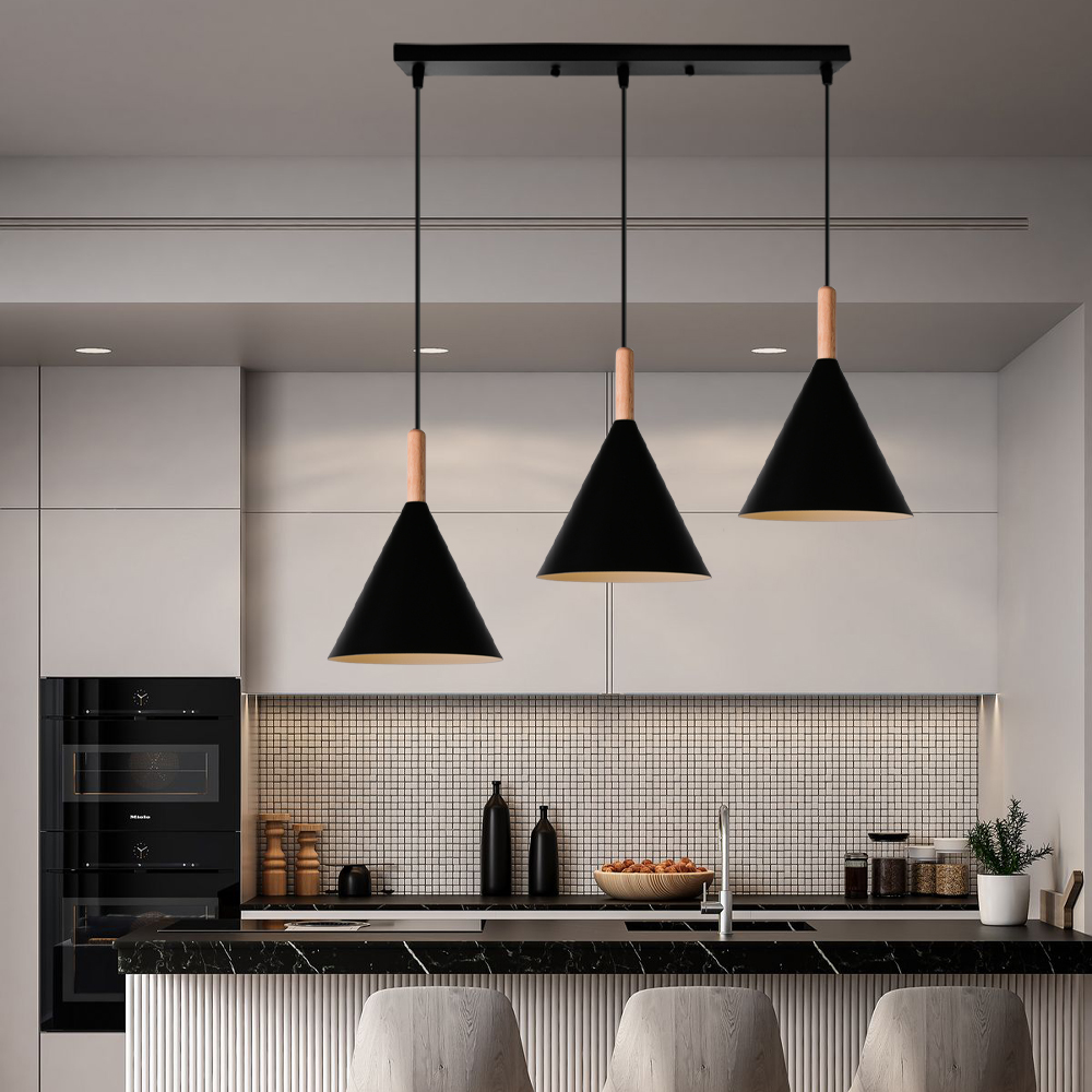 Nordic 1/3 Heads Ceiling Chand - Kitchen Appliances In White avaliação e preço