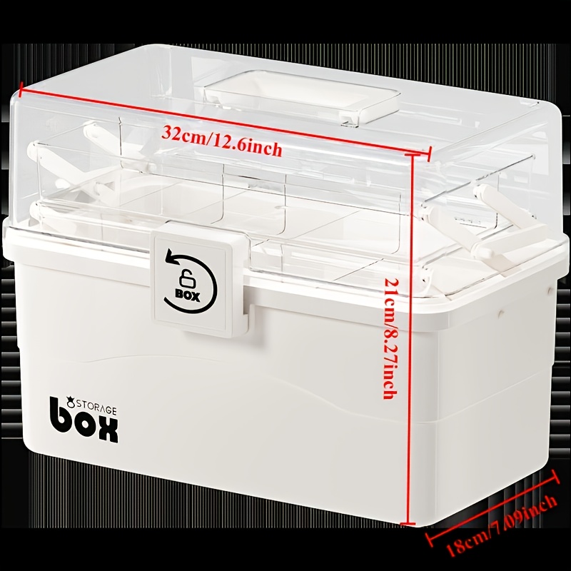 Large White Medicine Organizer - Kitchen Appliances In White avaliação e preço