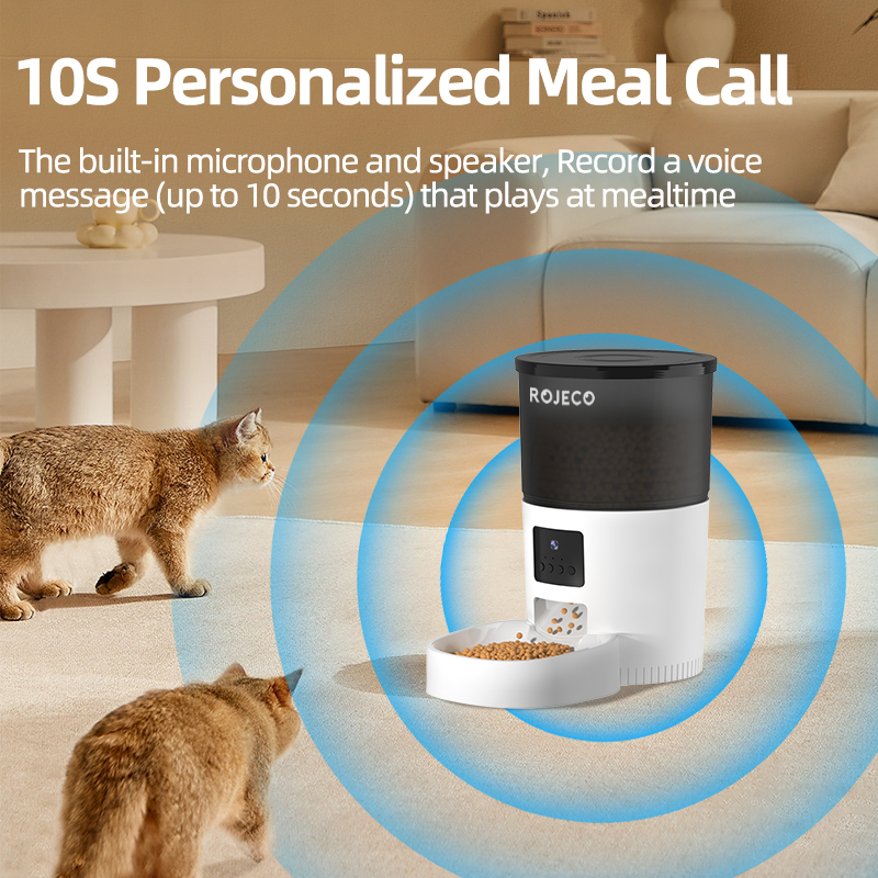ROJECO Automatic Cat Feeder Wi - Kitchen Appliances Video avaliação e preço