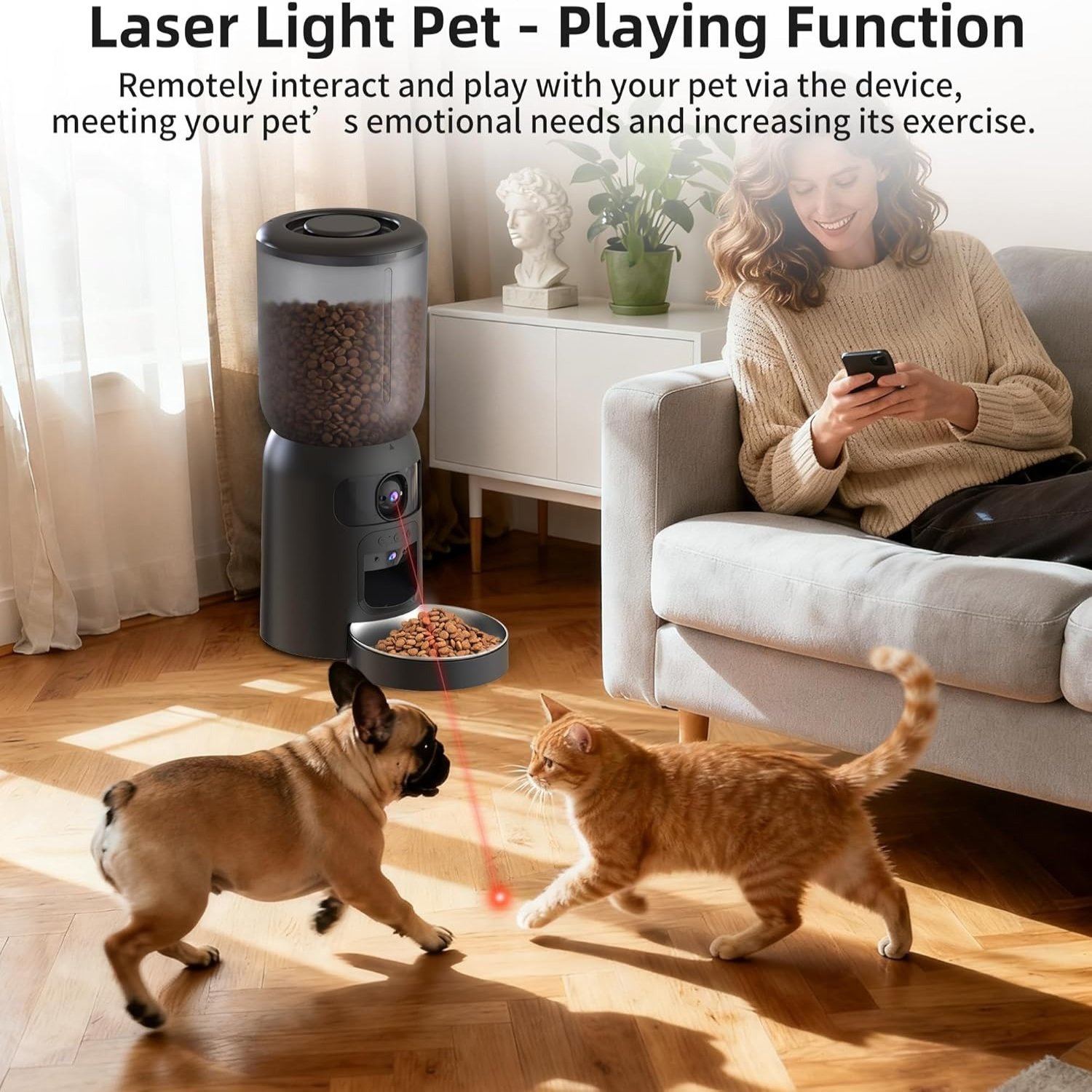 Automatic Cat Feeder with Dual - Kitchen Appliances Video avaliação e preço