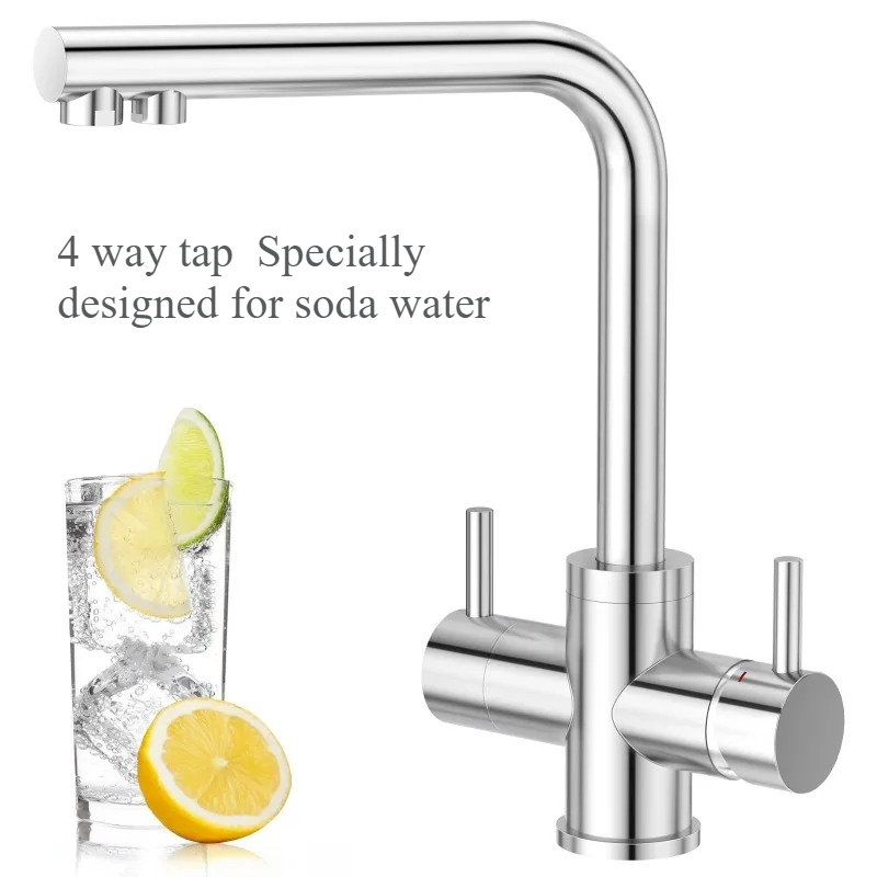 Soda 4 Way Kitchen Faucet Kitc - Kitchen Appliances Integrated avaliação e preço