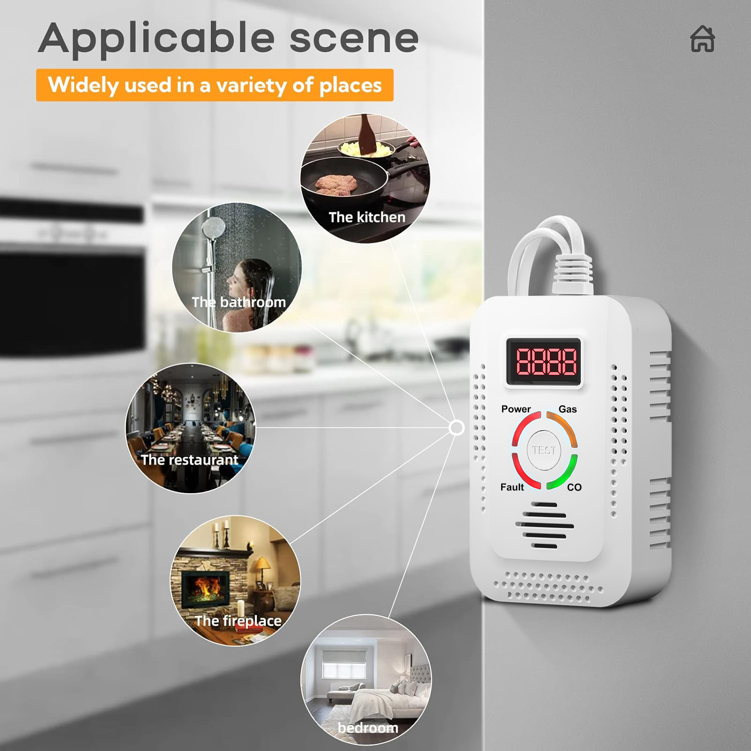 Natural Gas Detector 2in1 And  - Kitchen Appliances Video avaliação e preço