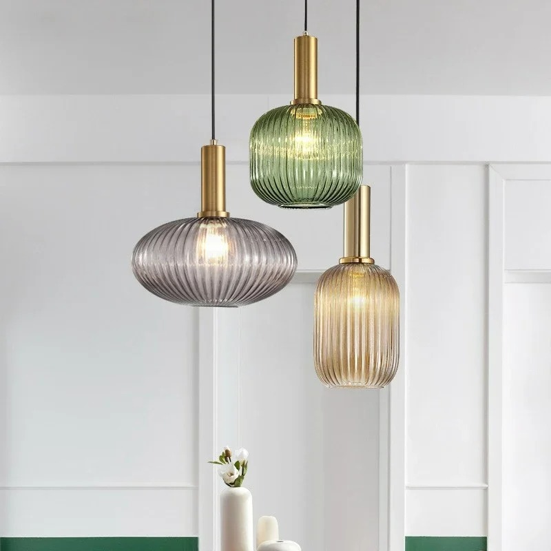 Nordic Glass Chandelier E27 Pe - Kitchen Appliances In White avaliação e preço