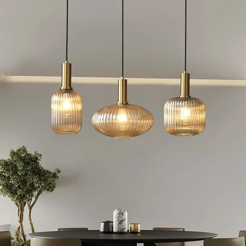 Nordic Glass Chandelier E27 Pe - Kitchen Appliances In White avaliação e preço