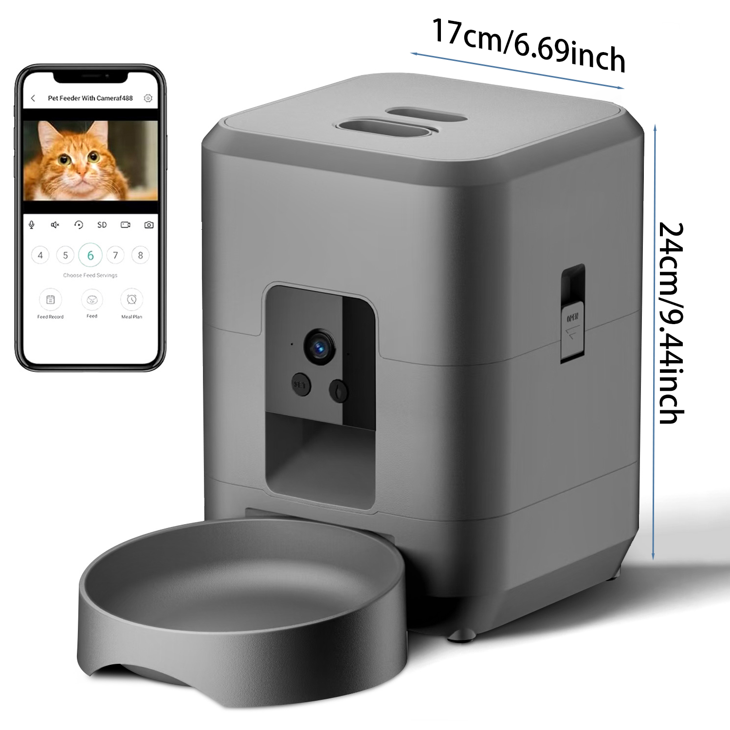 2L Automatic Pet Feeder Cat Sm - Kitchen Appliances Video avaliação e preço