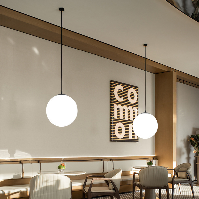 Dining Room Hanging Lamp Globe - Kitchen Appliances In White avaliação e preço